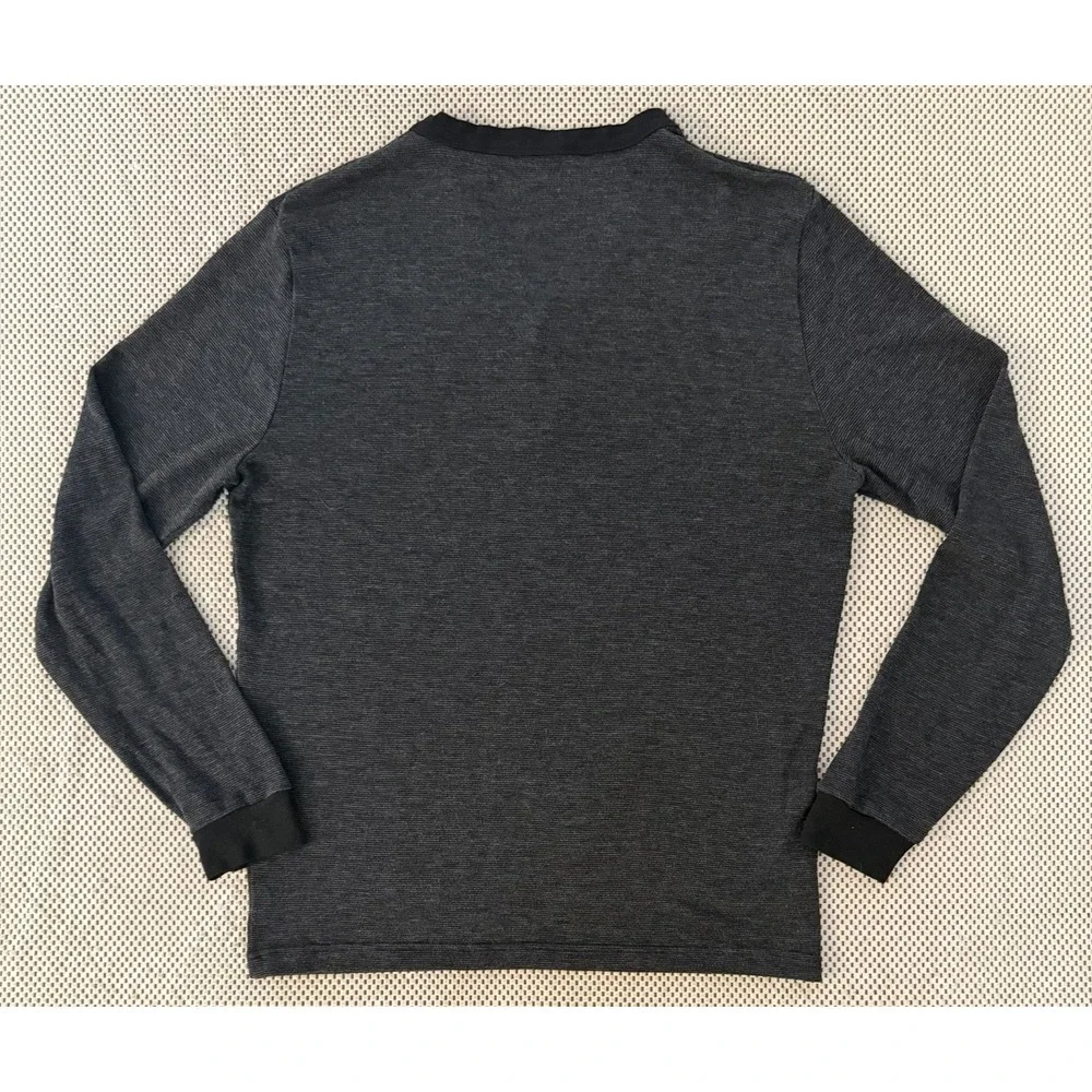 Mens Travis Mathew Long Sleeve Henley Sweater Size Large Golf Pullover